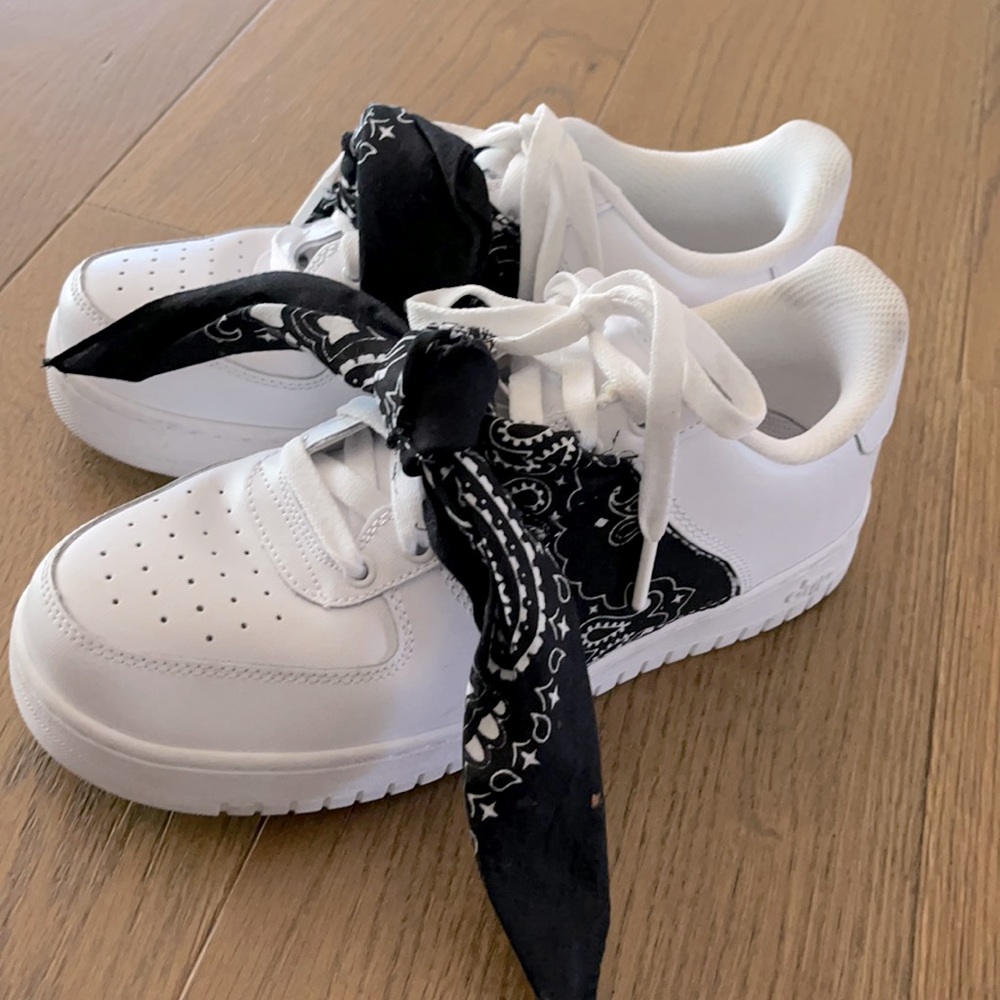 Drip Creation custom bandana sneakers youth 6.5